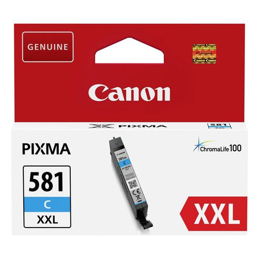 Canon - Verbrauchsmaterial für Telefax/Drucker/MFC Tintenpatrone CLI-581C XXL cyan