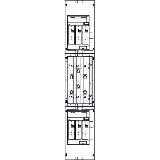 ABN - Zählerfeld Wandlerbaugruppe W19X312N Universell 250A