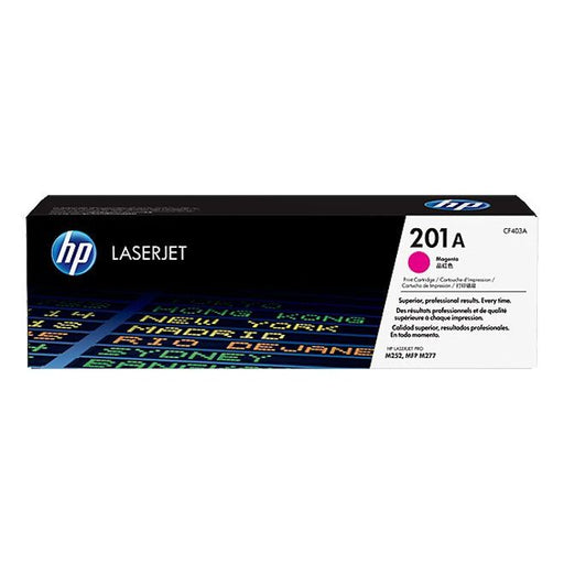 HP - Verbrauchsmaterial für Telefax/Drucker/MFC Lasertoner CF403A ma 1.400 Seiten,magenta