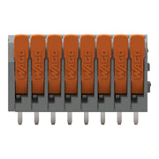 WAGO - Leiterplattenklemme 2601-3108/000-021 1,5qmm,lichtgrau − 60 Stück
