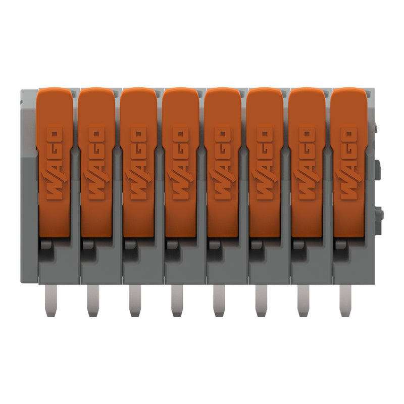 WAGO - Leiterplattenklemme 2601-3108/000-021 1,5qmm,lichtgrau − 60 Stück