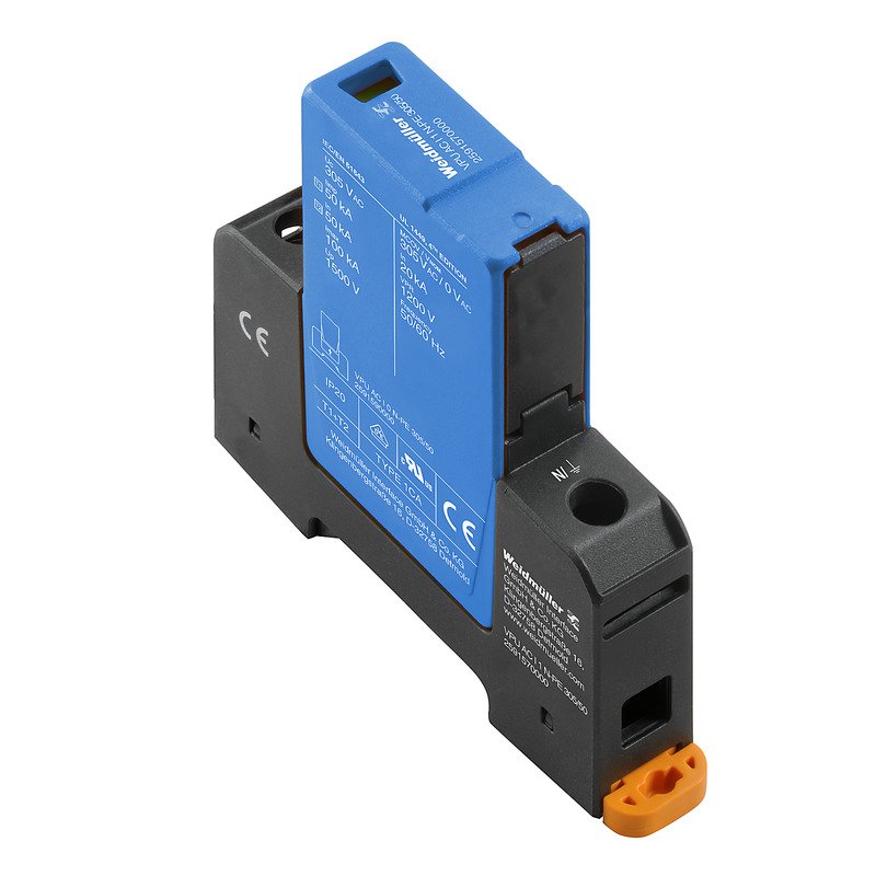 Weidmüller - Überspannungsableiter für Energietechnik/Stromversorgung Überspannungsschutz VPUACI1N-PE305/50 AC, 230 V