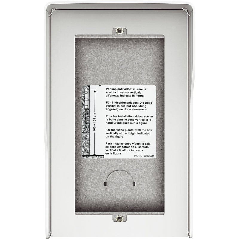 Legrand (BT) - Aufputzgehäuse für Unterputzgerät AP-Kasten 350622 Allwhite, 2 Module