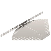 OBO Bettermann - Bogen für Kabelrinne Bogen, winkelverstellbar RB W 660 A2 60x600 rostfrei