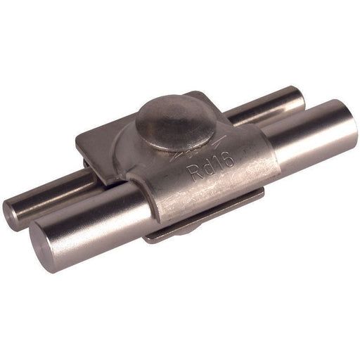 DEHN - Verbinder für Blitzschutz MV-Klemme MVK81016FRM10X40V2A NIRO f. Rd 8-10/16