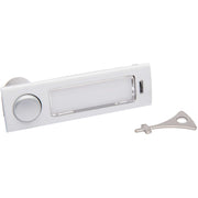 Renz Metallwaren - Klingeldrücker Kombitaster 97-9-00073 ws 75x23 weiss