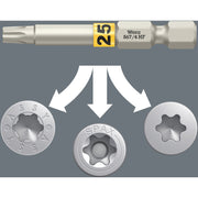Wera - Bit-Set Bit-Check 6 Wood 05073639001 TX HF 1 SB