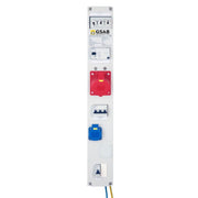 GSAB Elektrotechnik - CEE-Steckdosen-Kombination (IEC 60309) NH-Sicherungsschaltleiste 99.00.-02511 CEE16/5+1xSchutzk