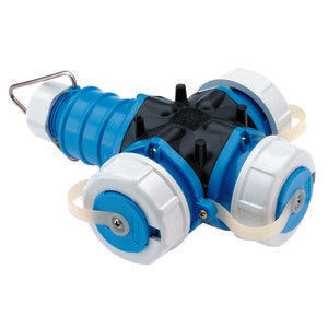 Bals Elektrotech - Schutzkontaktkupplung Schutzkontakt-Kupplung 16A 749 3p 230V IP68