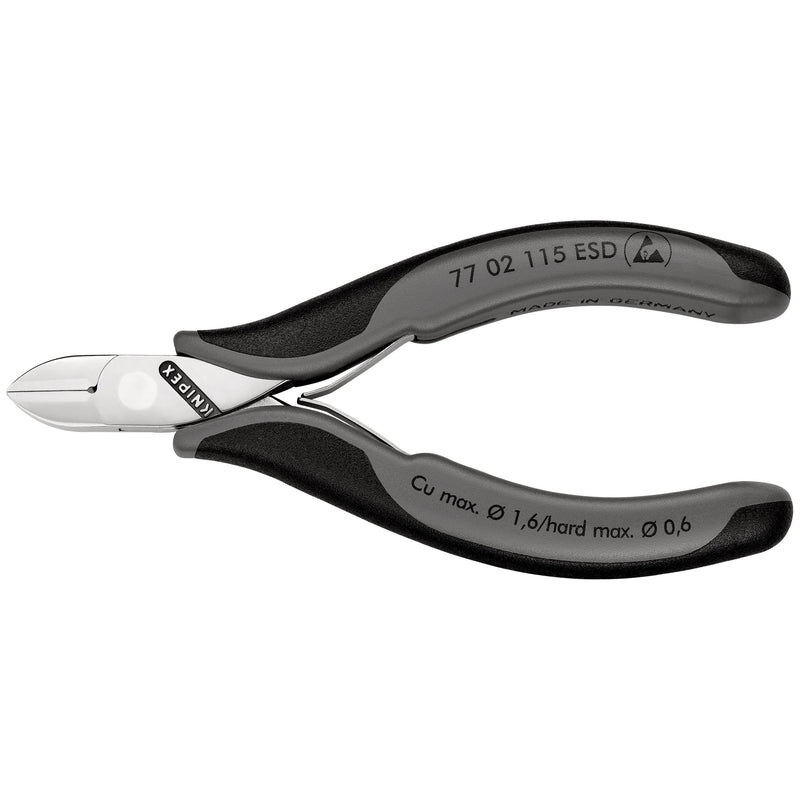 Knipex - Seitenschneider Elektronik-Seitenschneider 77 02 115 ESD ESD, 115mm
