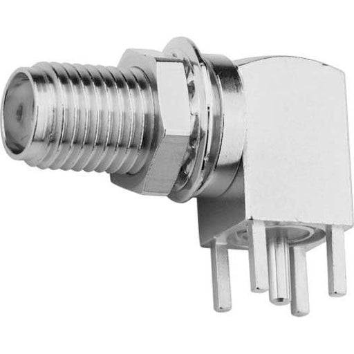 Telegärtner - Koax-Steckverbinder SMA-Winkeleinbaubuchse 100027652 f. gedruckte Schalt