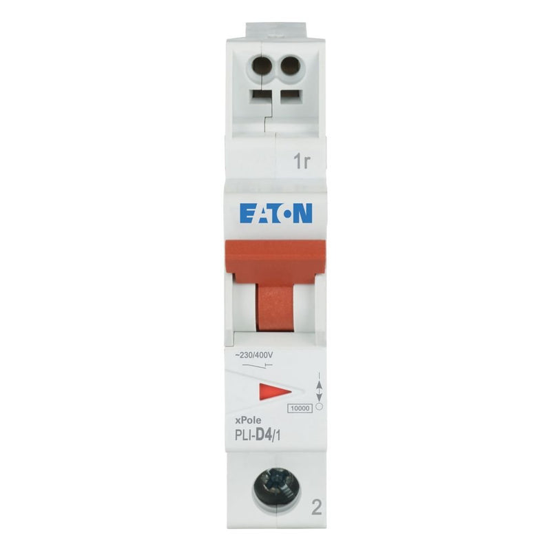 Eaton - Leitungsschutzschalter PLI-D4/1 D 4A, 1p Steckkl