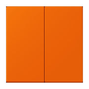 Jung - Abdeckung/Bedienelement für Installationsschalterprogramme Wippe 2fach LC 995 224 orange (32080)