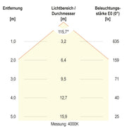 EVN Lichttechnik - Decken-/Wandleuchte LED-Anbauleuchte DUD300925 CCT Switch