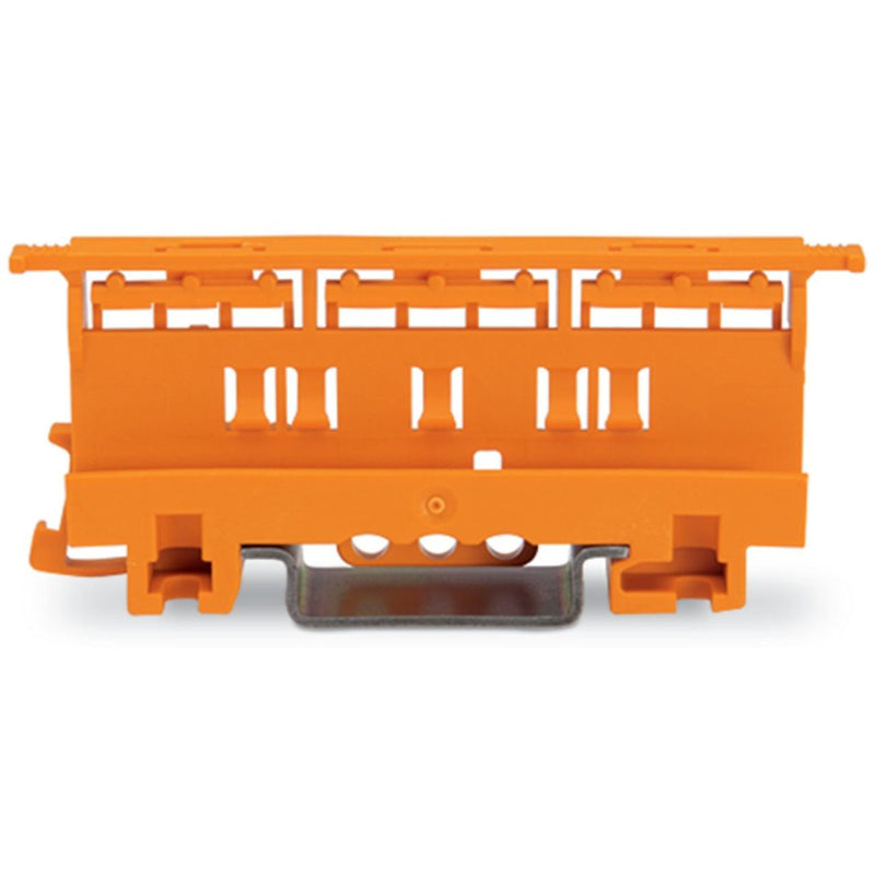 WAGO - Zubehör/Ersatzteile für Klemmen Befestigungsadapter 221-510 orange, 221 - 6 mm² − 10 Stück