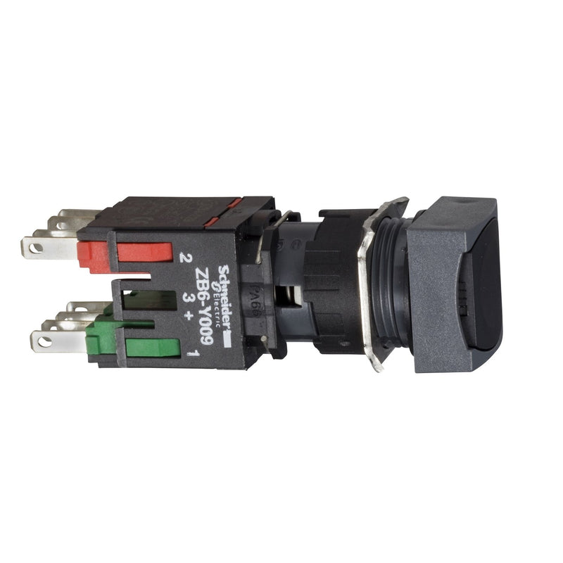 Schneider Electric - Drucktaster, Komplettgerät Drucktaster schwarz XB6CA25B