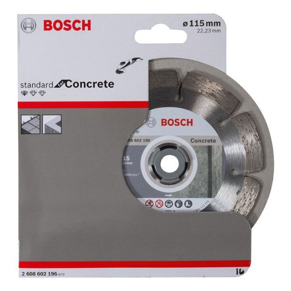 Bosch - Trenn-/Schleifscheibe Diamanttrennscheibe 2608602196 Standard for