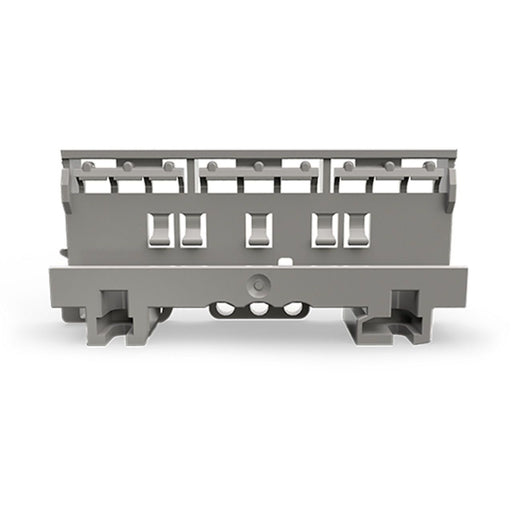 WAGO - Zubehör/Ersatzteile für Klemmen Befestigungsadapter 221-511 21 - 6 mm²,lichtgrau − 10 Stück