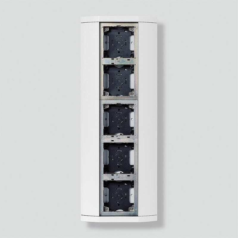 Siedle&Söhne - Montageelement für Türstation Kom.-Display KSA 605-0 W weiss