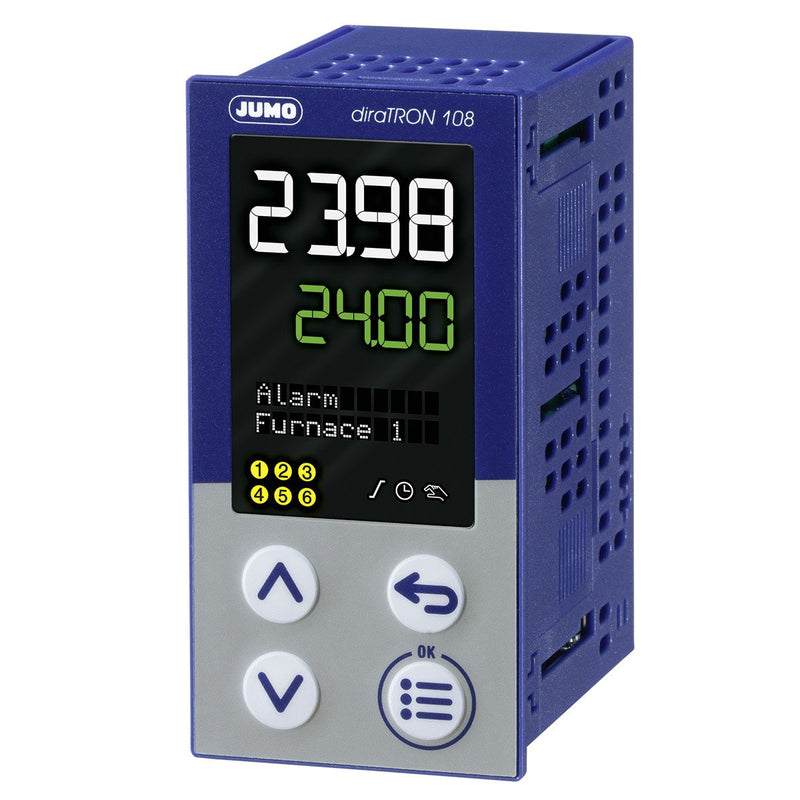 Jumo - Temperaturüberwachungsgerät Kompaktregler 00680790 AC/DC 20 bis 30 V