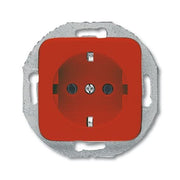 Busch-Jaeger - Steckdose SCHUKO Steckdosen-Einsatz 20 EUCRD-217-101 rot RAL 3020