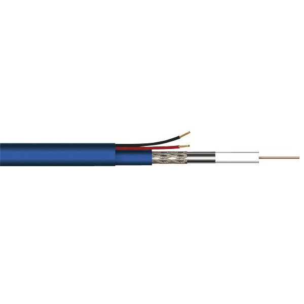 Grothe - Koaxialkabel Kombi-Koaxialkabel HD4407 Tr.500 HD4 75 Ohm