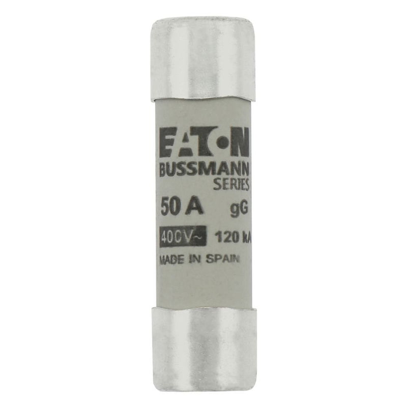 Eaton - Zylindrische Sicherung Sicherungseinsatz Nieders. CYLINDRICA#C14G50 50A AC 400V 120kA − 10 Stück