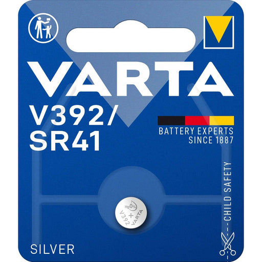 Varta Cons.Varta - Batterie Electronics V 392 Bli.1 1,55V/40mAh/Silber − 10 Stück