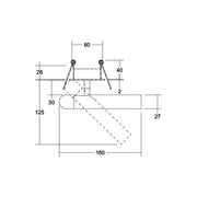 Brumberg Leuchten - Downlight/Strahler/Flutlicht LED-Einbaustrahler 230V 12310173