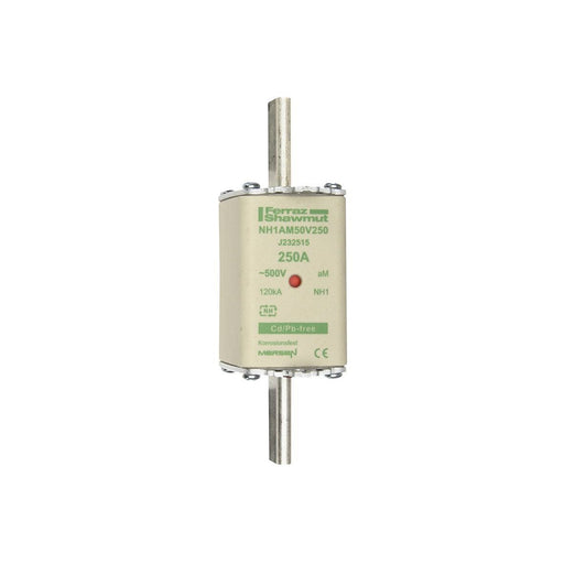 Mersen - Messersicherung Sicherungseinsatz NH aM NH1AM50V315 Gr.1 315A sfü KM − 3 Stück