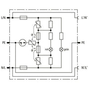 DEHN - Geräteüberspannungsschutz für Energietechnik/Stromversorgung ÜS-Adapter DEHNprotector DPRO 230 DEHNprotector