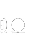 Ledvance - Decken-/Wandleuchte LED-Wand-/Deckenleuchte SMART+#4058075574410 WiFi