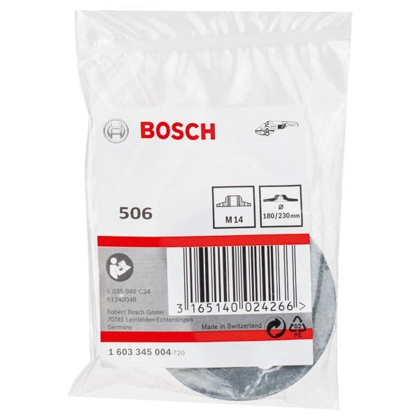 Bosch - Mutter PRO Stützteller Round Nut, 1603345004 M14, 180, 230 mm