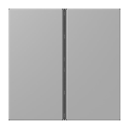 Jung - Abdeckung/Bedienelement für Installationsschalterprogramme Tastensatz 2fach LC 402 TSA 204 gris moyen
