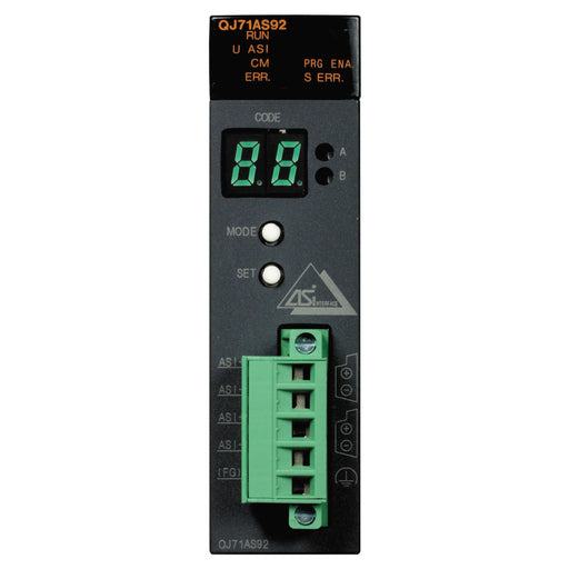 Mitsubishi Electric - SPS-Kommunikations-Modul AS-Interface Master-Modul QJ71AS92 − 1 Stück by Mitsubishi Electric
