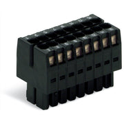 WAGO - Ein- und mehrpolige Klemmenleiste 1-LeiterFederleiste2reihig 713-1103/000-9037 CAGECLAMP 1,5mm²,sw − 100 Stück