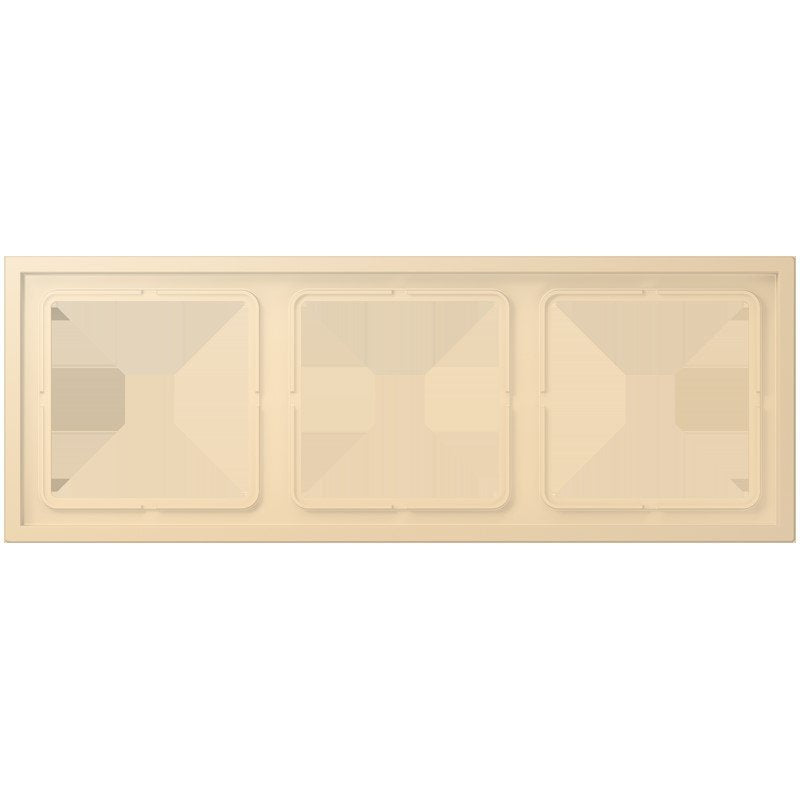Jung - Abdeckrahmen Rahmen 3-fach LCZ 983 BF 223 ocre