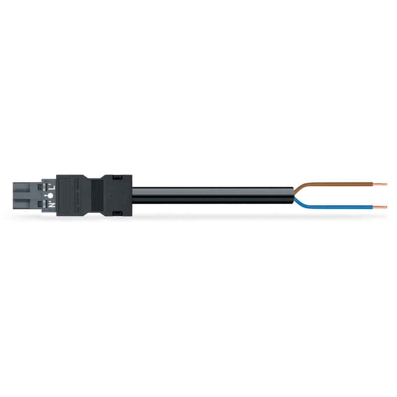 WAGO - Konfektionierte Leitung für steckbare Gebäudeinstallation konfekt. Anschlussleitung 771-8982/206-503 Eca,Stecker