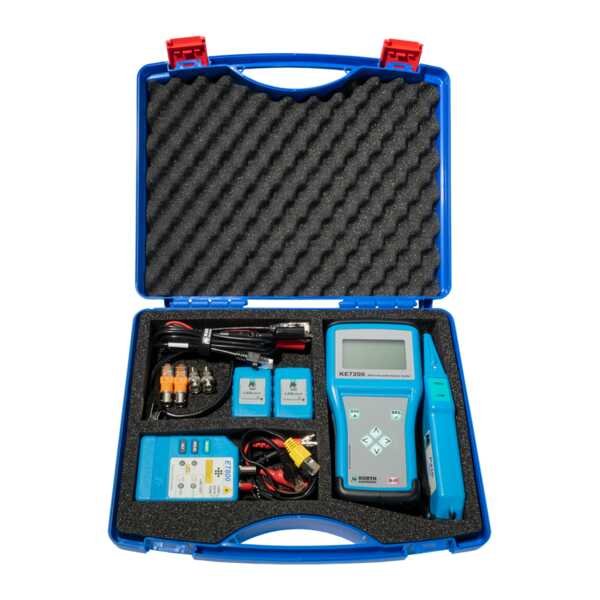 Kurth - Mess-/Testgerät für Kommunikationstechnik Profi-Kit KE7208 f. Netzwerkinstalla
