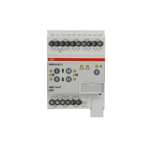 ABB Stotz S&J - Bussystem-Schaltaktor Schalt-/Jalousieaktor SAH/S8.16.7.1 8fach 16A, REG