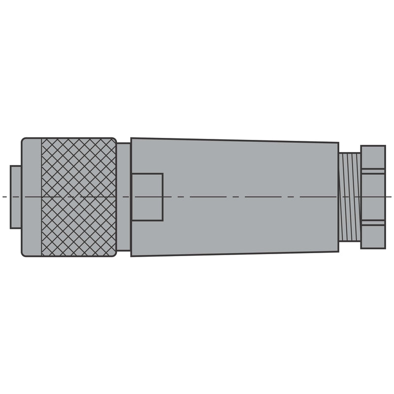 Turck - Rundsteckverbinder, feldkonfektionierbar (Industriesteckverbinder) Steckverbinder B4151-0/9 konfektionierbar