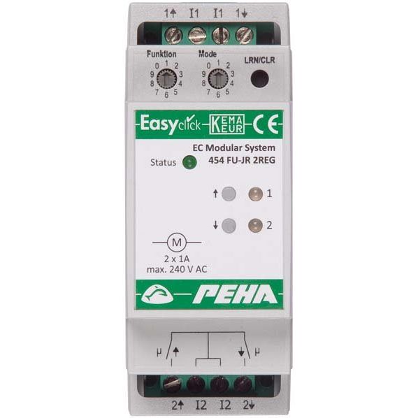 Peha - Bussystem-Jalousieaktor Jalousien/Rollladen-Modul D 454 FU-JR 2REG 4-Kanal, 2TE