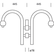 Siteco - Zubehör/Ersatzteile für Lichtmast Glockenbogen 5NY15722XA08 DB702S