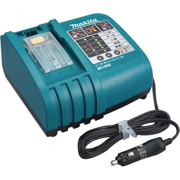 Makita - Ladegerät für Werkzeugakku Auto-Ladegerät DC18SE