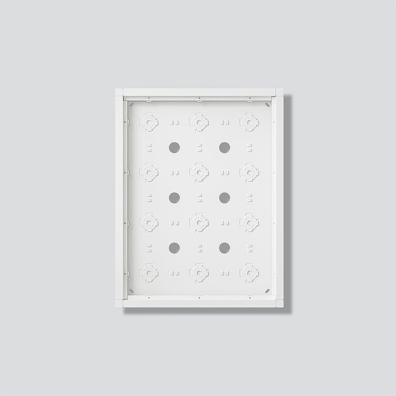Siedle&Söhne - Montageelement für Türstation Gehäuse-Aufputz GA 612-4/3-01 W Weiß