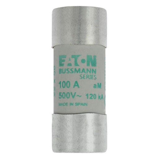 Eaton - Zylindrische Sicherung Sicherungseinsatz Nieders. CYLINDRICA#C22M100 100A AC 500V 120kA − 10 Stück