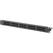 Metz Connect - Patchpanel Kupfer Patchfeld schwarz l 130886-0203-E UAE 50X8(4)Kat.3