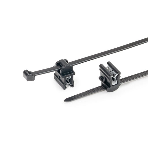HellermannTyton - Kabelbinder Befestigungsbinder T50ROSEC10-MC5-BK-D1 − 500 Stück