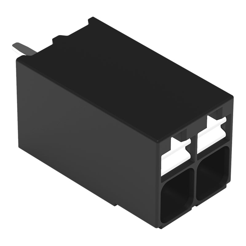 WAGO - Leiterplattenklemme THR-Leiterplattenklemme 20861122300000997604 Drücker,1,5mm²,sw − 2115 Stück