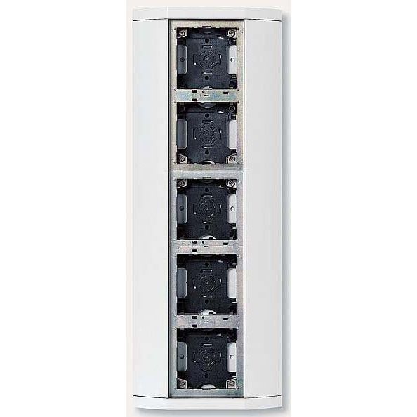Siedle&Söhne - Montageelement für Türstation Kom.-Display KSA 605-0 W weiss